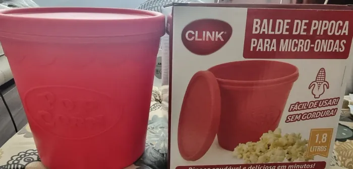 BALDE DE PIPOCA PARA MICRO-ONDAS - DOIS MODELOS DIFERENTES = 10,00 CADA!