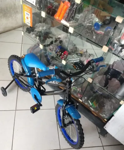 Bicicleta infantil aro 16 menino