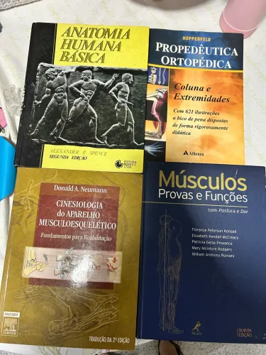 Livros Área Fisioterapia