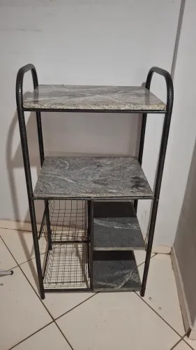 Fruteira de pedra suporte para micro-ondas e forno