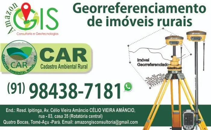 Georreferenciamento de imóveis rurais