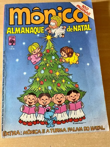 Almanaque de Natal da Mônica, dezembro de 1981, Editora Abril.