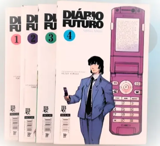 Mangás usados Mirai Nikki - Diário do Futuro 01 ao 04 em ótimo estado!