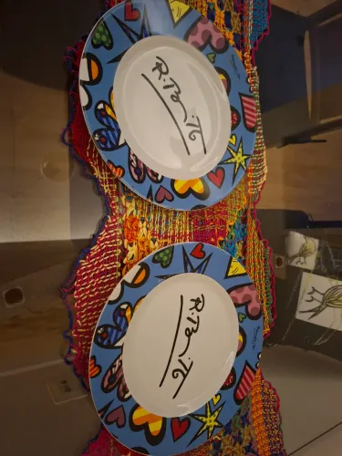 Pratos Originais Romero Britto