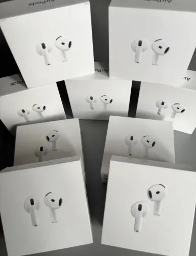 AIRPODS 4 COM CANCELAMENTO DE RUÍDO, LOJA NO RIOMAR, ACEITAMOS O SEU USADO.