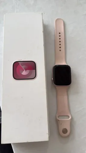 Apple Watch série 9 rosa