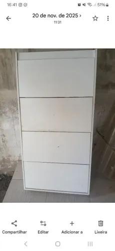 Sapateira de parede Tok Stok