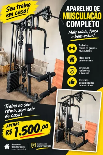 Aparelho de musculação 