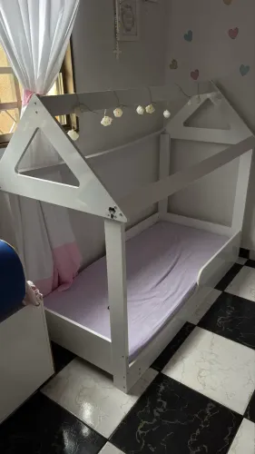 Cama Infantil com colchão 