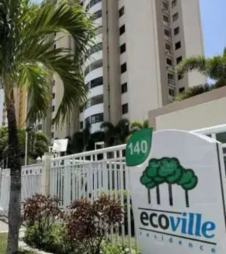 Alugo apartamento no Ecoville Residence no 11° andar!