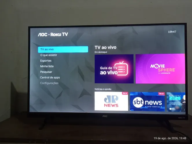 Tv AOC 32 polegadas, em excelente estado