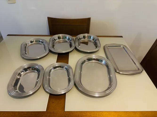 Baixelas de aço inox