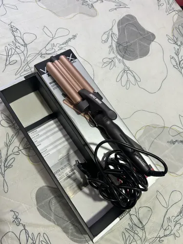 Modelador de cabelo efeito triondas 