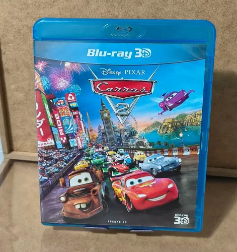 Bluray Carros 2 3D