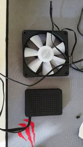 Kit fan 120mm mais controladora nzxt