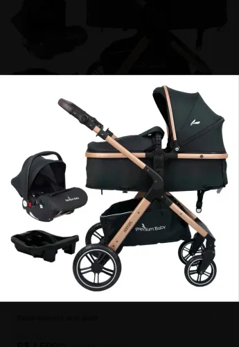 Kit Carrinho e Cadeirinha de Carro