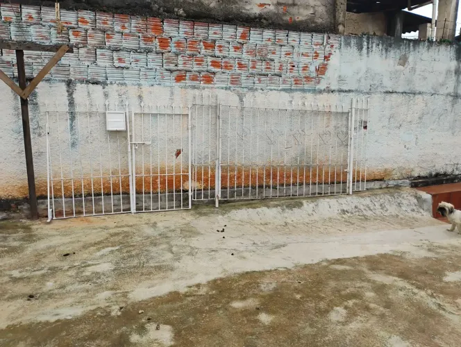 Portão de grade reforçada
