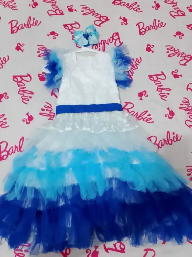 Vestido de luxo infantil