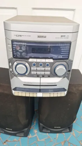 Mini System Philips + cx de som AIWA