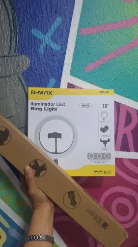 Vendo ring light com tripé 10 polegadas 