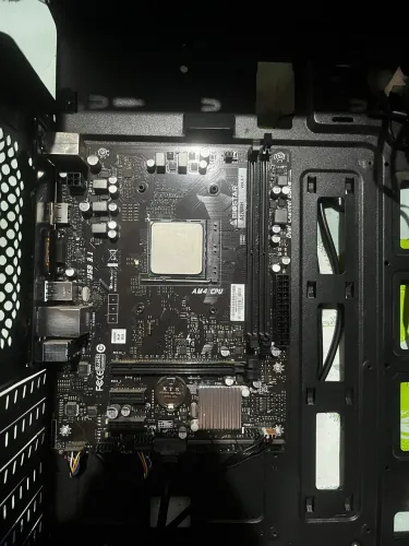 Ryzen 3 3200g + placa mãe A320MH biostar
