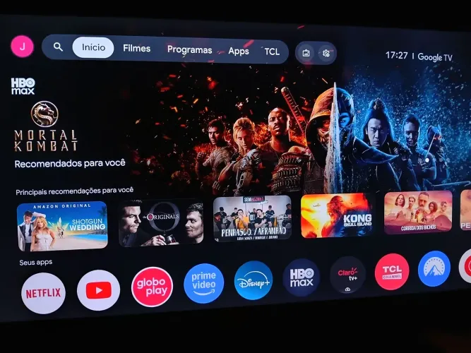 Vendo TV marca TCL 65 polegadas
