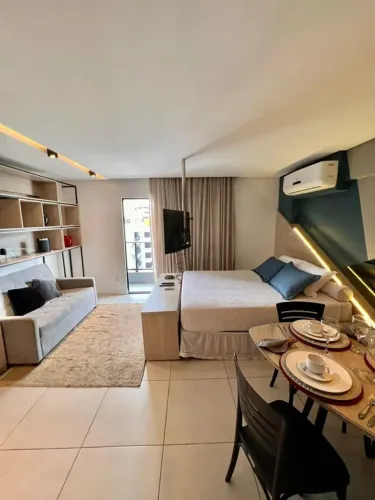 PS ALUGO STUDIO PREMIUM COM VARANDA NO EDF TIME em Ponta Verde - Maceió - AL