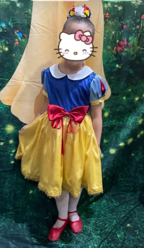 Vestido Branca de Neve