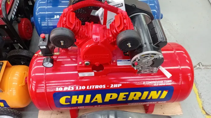 Compressor de Ar Chiaperini 10/110 RED 110L 2HP