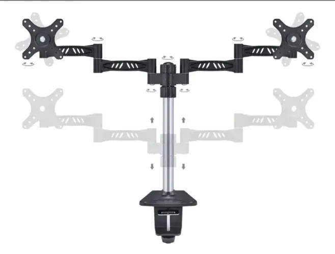 SUPORTE ARTICULADO 2 MONITORES