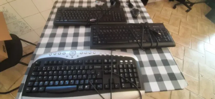 Teclados  usb e p2