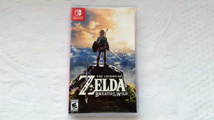 The Legend of Zelda Breath of the Wild - Switch - Midia Fisica - Semi Novo