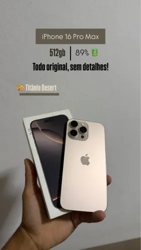 iPhone 16 pro max 512gb