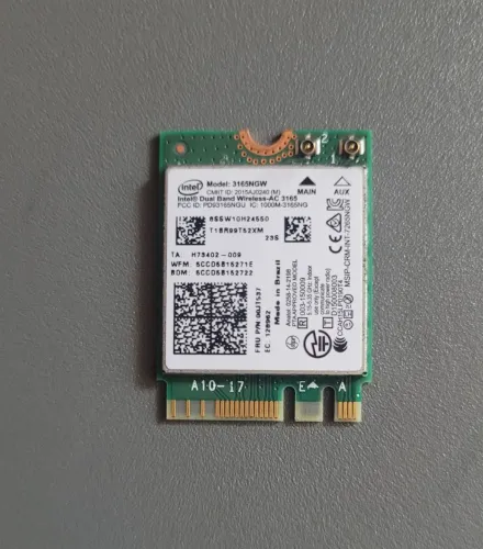 Placa wifi do lenovo S145 funcionando perfeitamente
