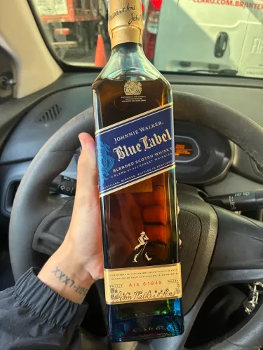 Blue label