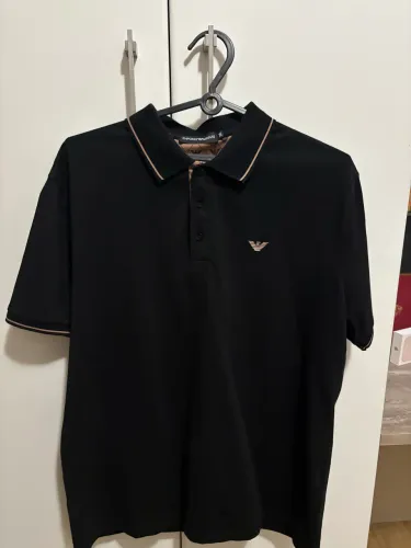Polo Armani Exchange Preta G