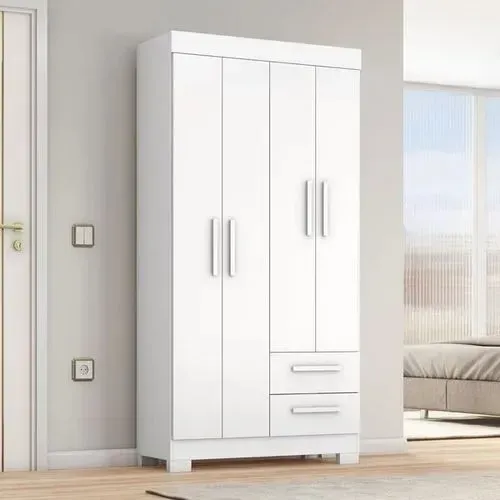 Guarda roupa 4 portas 2 gavetas novo disponível