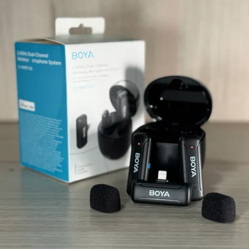 Microfone Lapela Sem Fio BOYA WM3T-D2