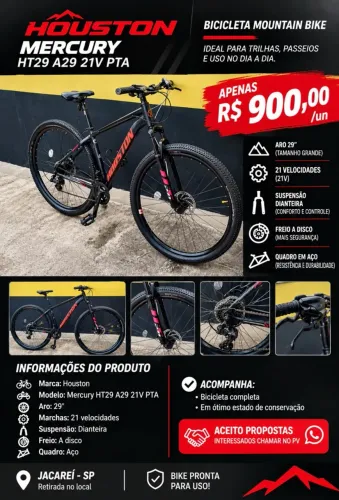 Bicicleta aro 29