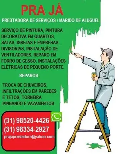 Pintor - Eletricista - Marido de Aluguel