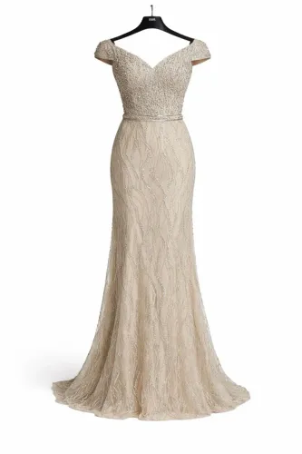 Vestido bege