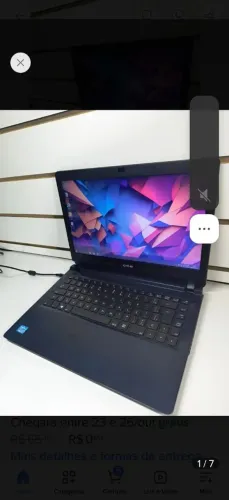 Notebook Cce Ultra Thin U25 SSD 4gb Ram Niteroi