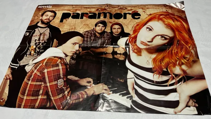 Pôster colecionador fã do Paramore