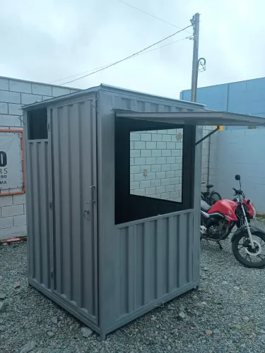Container guarita desmontável segurança