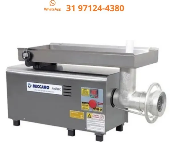 Moedor de Carne Boca 22 Beccaro Inox