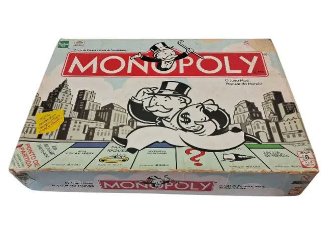 Jogo Monopoly - Hasbro - Incompleto