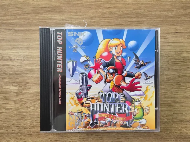 Jogo Top Hunter Roddy & Cathy Neo Geo Cd Prensado de qualidade 