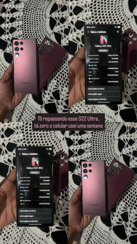 S22 Ultra venda ou troca por iPhone 15 pra cima