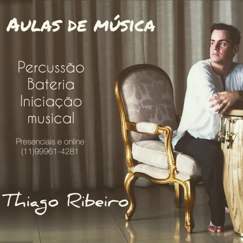 Aulas de bateria e percussão