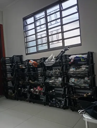 Kit Cesto Organizador Empilhável